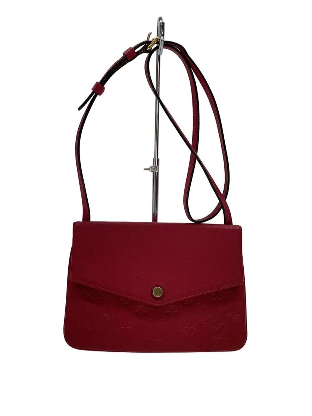 Louis Vuitton Twice crossbody bag red Monogram Empreinte leather